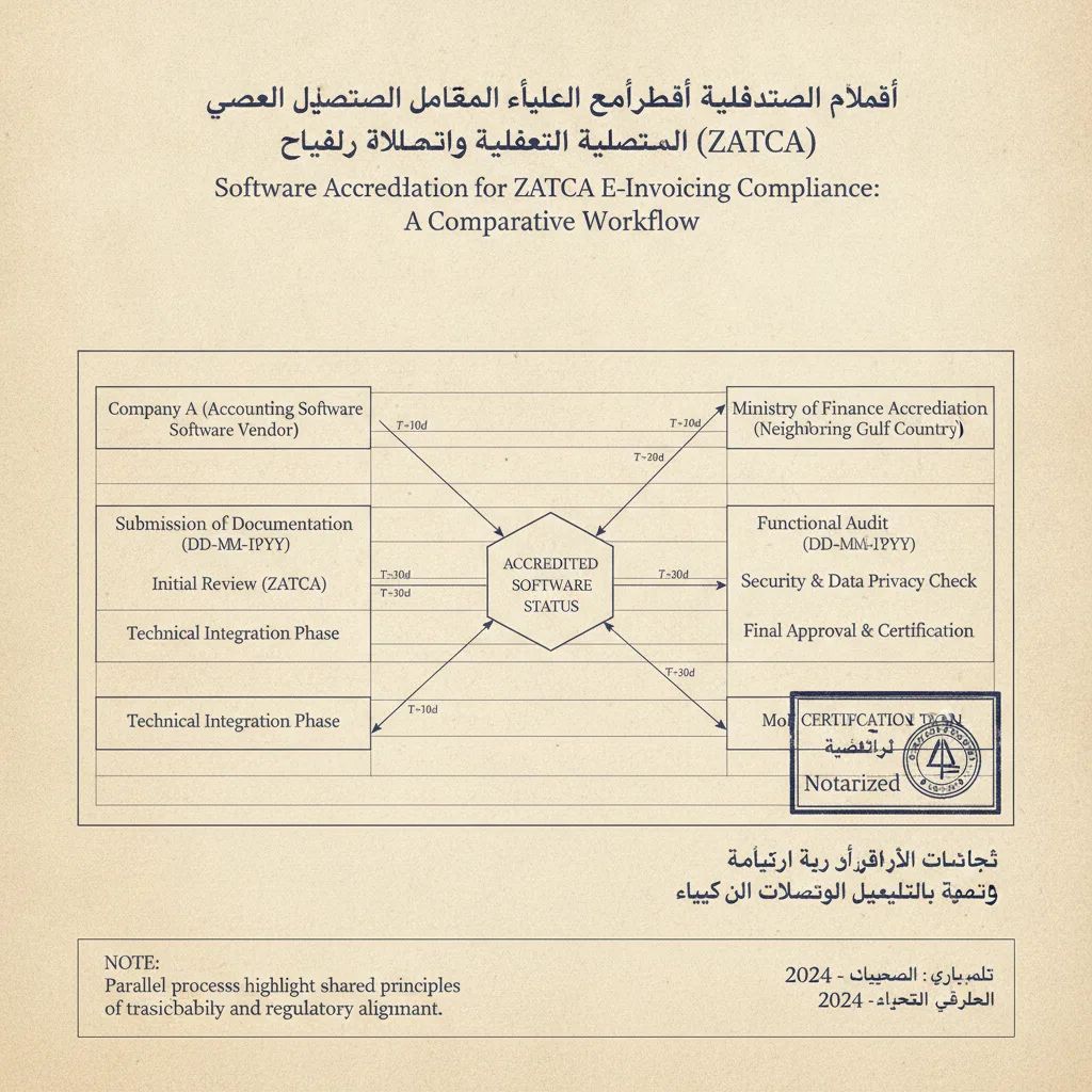 رسم افتتاحي — ماذا تعني اعتماد البرامج فعلياً لمتطلبات الفاتورة الإلكترونية في زاتكا